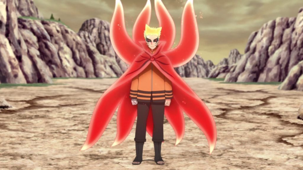 Naruto's Baryon Mode