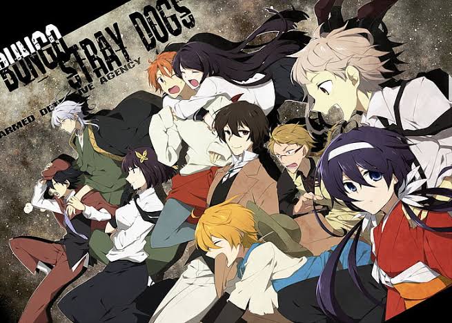 Best anime Bungou Stray dogs 